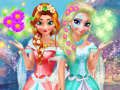 Mchezo Anna na Elsa Makeover online