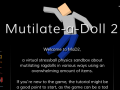 Mchezo Mutilate a Doll 2: Ragdoll online