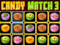 Mchezo Candy Match 3 online