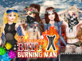 Mchezo Malkia BFFs Burning Man online