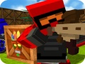 Mchezo Bunduki ya Blocky Paintball 2 online