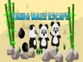 Mchezo Panda Maze Kutoroka online