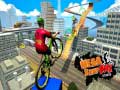 Mchezo Mashujaa wa Parkour: Mashindano ya Baiskeli ya BMX Stunt online