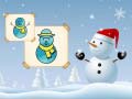 Mchezo Kuchora Snowman Mwenye Furaha online