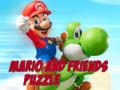 Mchezo Mario Na Marafiki Puzzle online