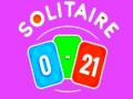 Mchezo Solitaire 0-21 online