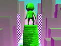 Mchezo Stack Tower Rangi Kukimbia 3D-Stack Run Cube Surfer online