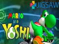 Mchezo Mario na Yoshi Puzzle online