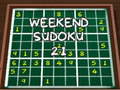 Mchezo Sudoku ya Mwishoni mwa Juma 21 online