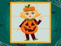 Mchezo Puzzle za Halloween online