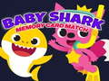 Mchezo Mchezo wa Kadi za Kumbukumbu Baby Shark online