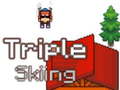 Mchezo Triple Skiing 2D online