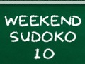 Mchezo Weekend Sudoku 10 online