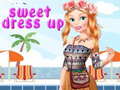 Mchezo Sweet Dress Up online