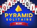 Mchezo Pyramid Solitaire Buluu online