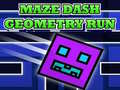 Mchezo Geometry Dash Ramani za Labyrinth online