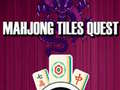 Mchezo Kazi ya Tiles ya Mahjong online