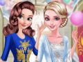 Mchezo Anna na Elsa Arendelle Mpira online