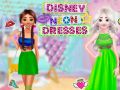 Mchezo Mavazi ya Neon ya Disney online