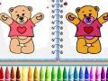 Mchezo Rangi za Teddy Bear Wapendwa online