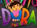Mchezo Dora Puzzle za Watoto online