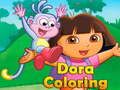 Mchezo Kuchora Dora online