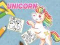 Mchezo Kitabu cha Rangi ya Unicorn online