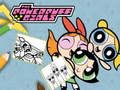 Mchezo Kitabu cha Kuchora cha Powerpuff Machafuko online