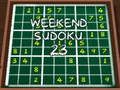 Mchezo Sudoku ya Mwisho wa Wiki 23 online