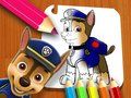 Mchezo Kitabu cha Kuchora PAW Patrol online
