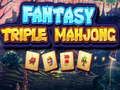 Mchezo Fantasy Tatu Mahjong online