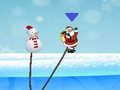 Mchezo Kuruka ya Santa na Snowman online