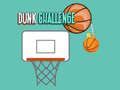 Mchezo Changamoto ya Dunk online