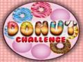 Mchezo Changamoto ya Donut online