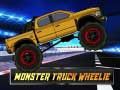Mchezo Monster Truck Wheelie online
