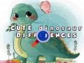 Mchezo Tofauti za Dinosaur Cute online