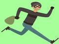Mchezo Mwizi wa Sarafu Mbio 3D online