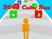 Mchezo 2048 Mbio ya Kubo online