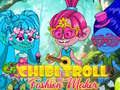 Mchezo Mumbaji wa Mitindo ya Chibi Troll online