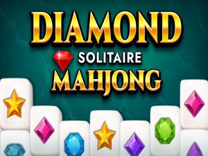 Mchezo Diamond Solitaire Mahjong online
