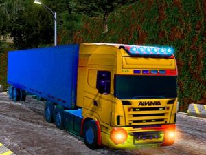 Mchezo Simulator ya lori la mizigo 2025 online