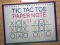 Mchezo Tic Tac Toe Karatasi Kumbukumbu 2 online