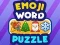 Mchezo Puzzle ya Neno la Emoji online
