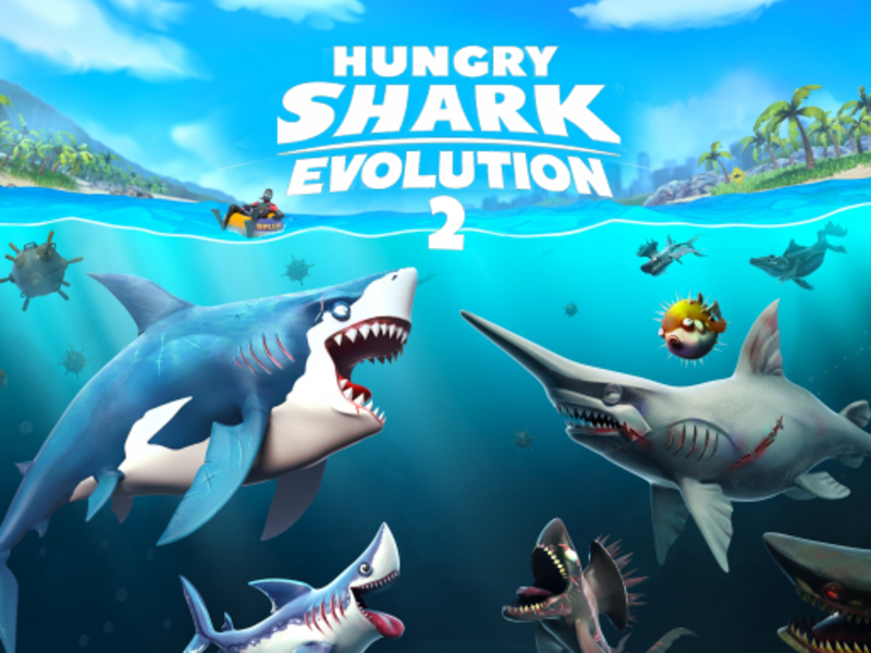Mchezo Mageuzi ya Shark ya Njaa 2 online