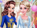 Mchezo Anna na Elsa Arendelle Mpira online