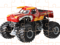 Mchezo Changamoto ya Puzzle ya Monster Truck online