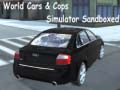 Mchezo Dunia Magari na Polisi Simulador Sandbox online