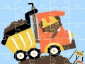 Mchezo Puzzle ya malori online