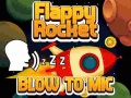 Mchezo Flappy Raket Iwepe Pumzi online
