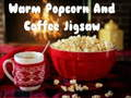 Mchezo Picha ya Popcorn na Kahawa ya Joto online